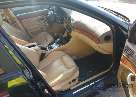 2002 BMW 530 из США, поврежденный, VIN WBADT63432CH92396